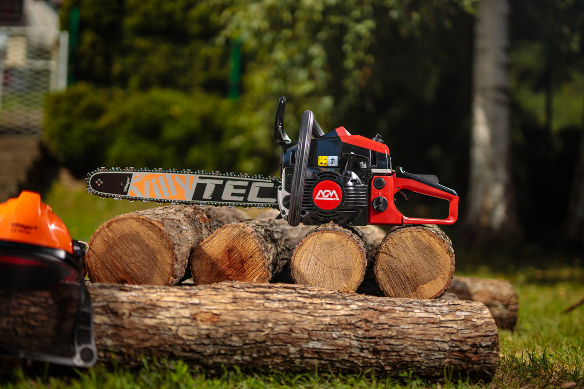 AGM CS 4520 Benzin-Kettensäge – kraftvoller 2-Takt-Motor & 45 cm Schwert - VI-66438