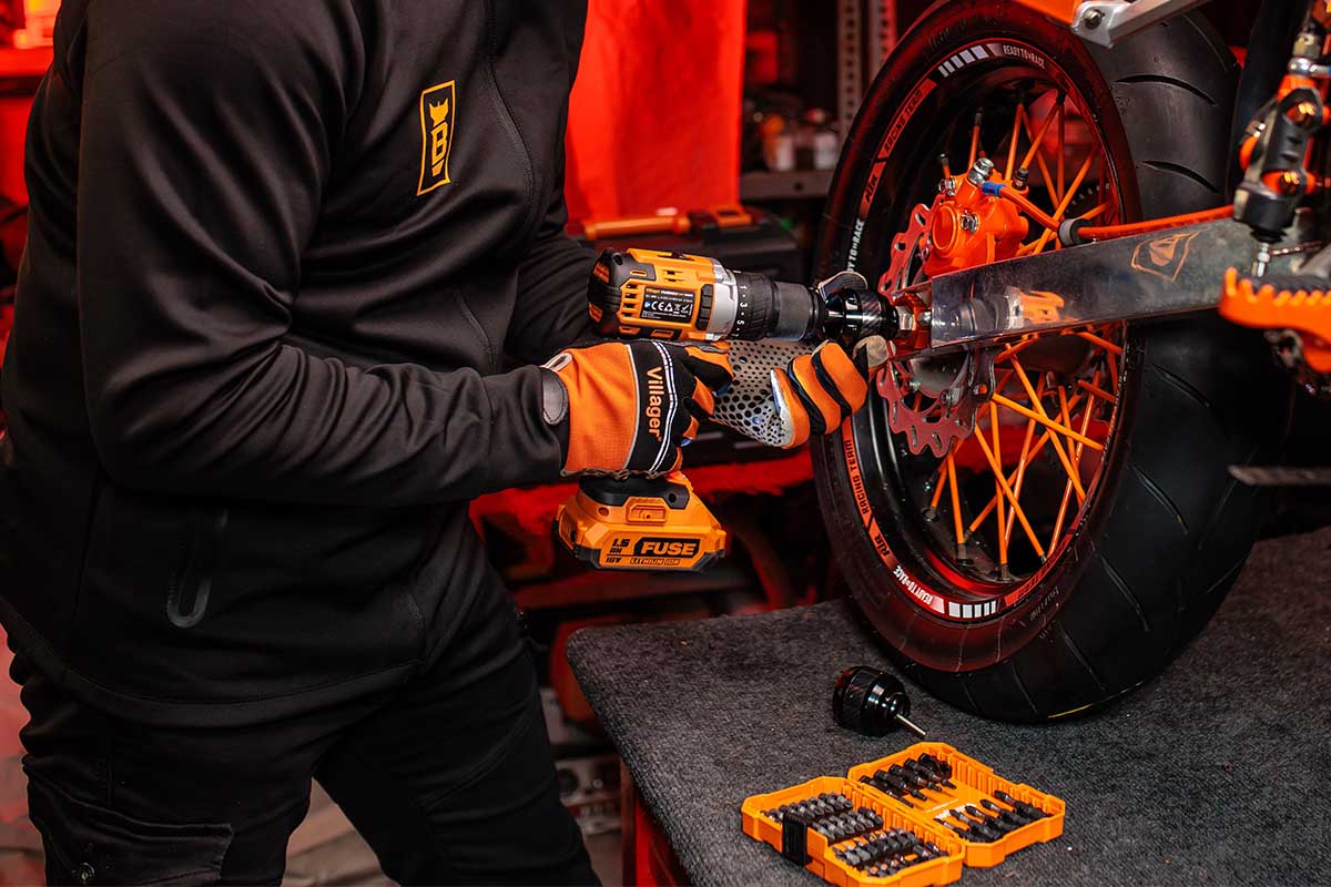 FUSE VLP 5020 Akku-Bohrschrauber (18V) – Bürstenlos, 45 Nm, 13 mm Futter - VI-72310