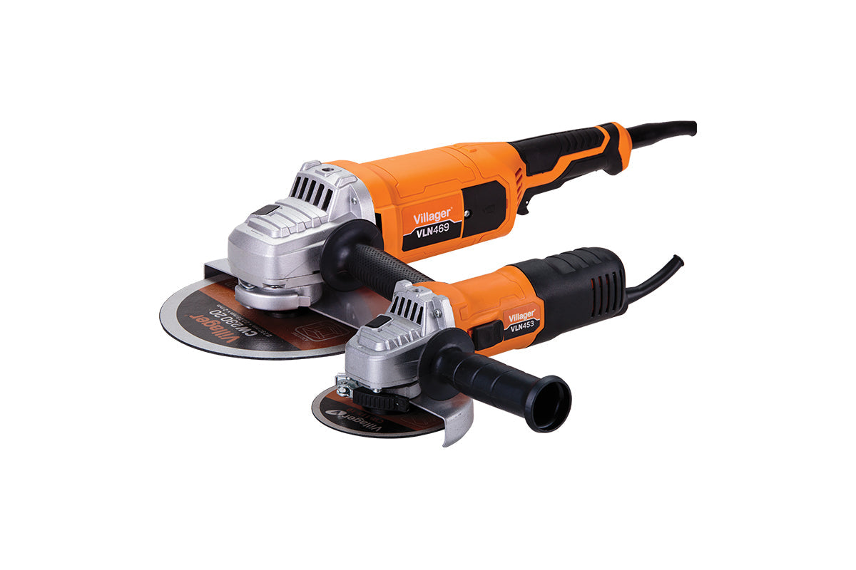Winkelschleifer-Set VLN 469 & VLN 453 – 230 mm + 115 mm – VI-72618  VI-72618