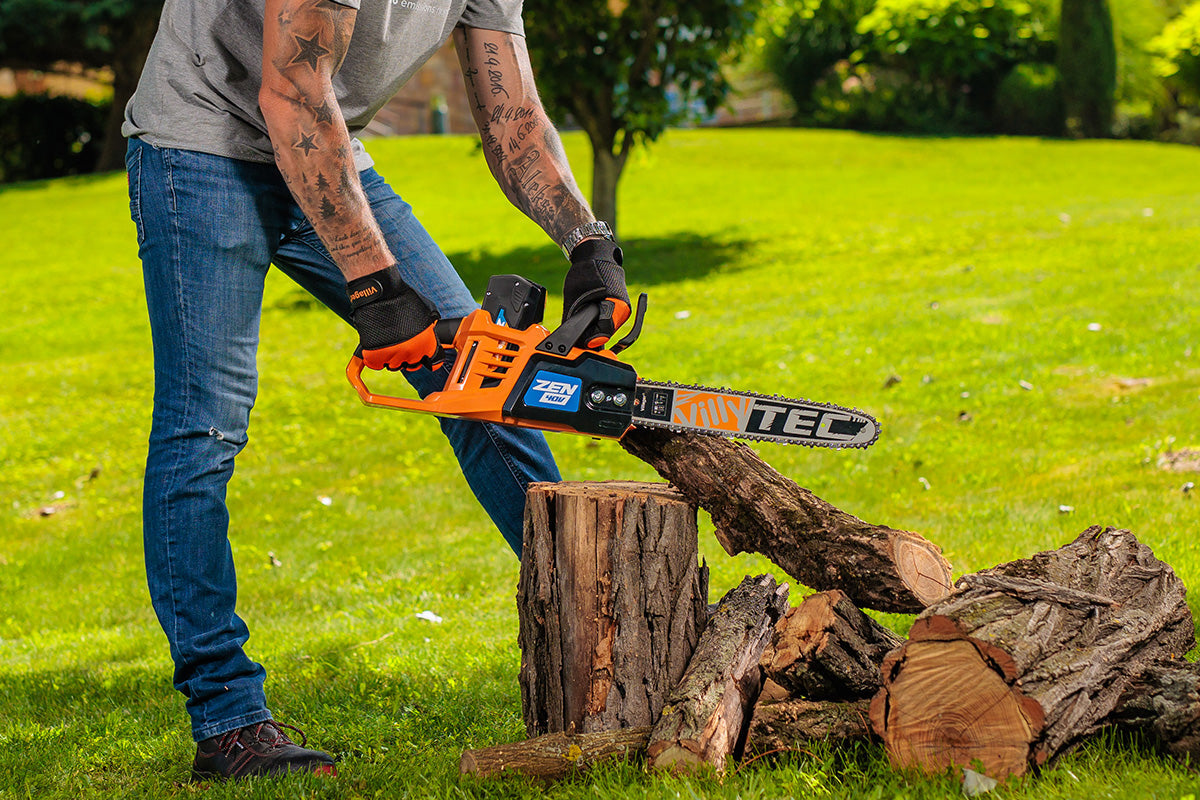 ZEN CS 3540 Akku-Kettensäge – 40 V Brushless – 35 cm Schwert – VI-82478