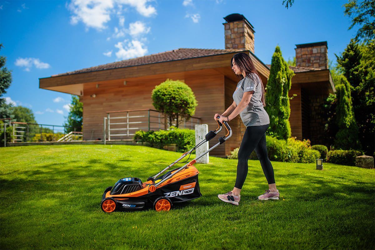 LM 4010 E – 40 V Akku-Rasenmäher mit 43 cm Schnittbreite & bürstenlosem Motor - VI-082482