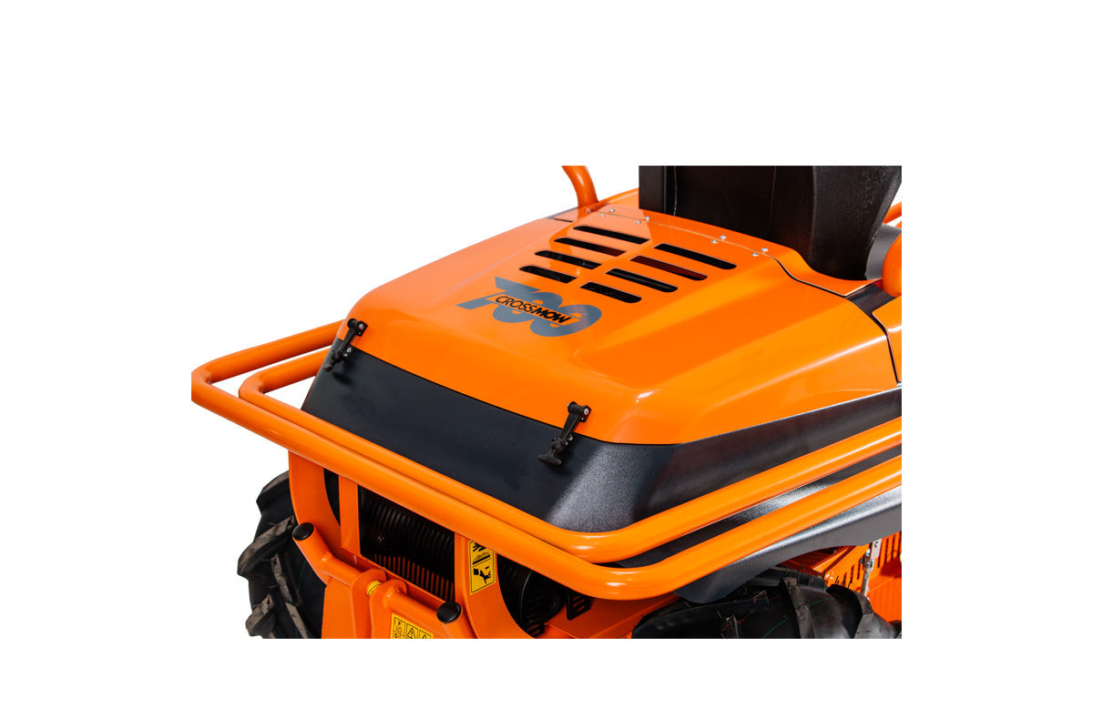 CrossMow 700 Aufsitz-Hochgrasmäher - 86 cm Schnittbreite, 16,4 kW Motorleistung, ideal für Gestrüpp & Hanglagen - VI-083657