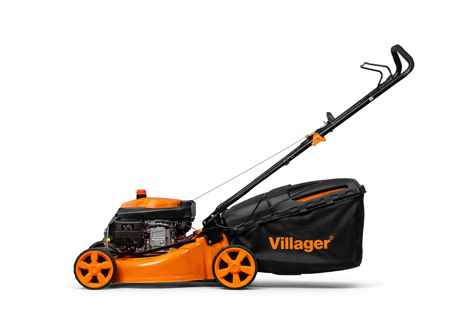 ATLAS 4011 T Benzin-Rasenmäher – 146 cm³ OHV-Motor, 46 cm Schnittbreite, 3-in-1 Funktion, 1100 m² - VI-060169