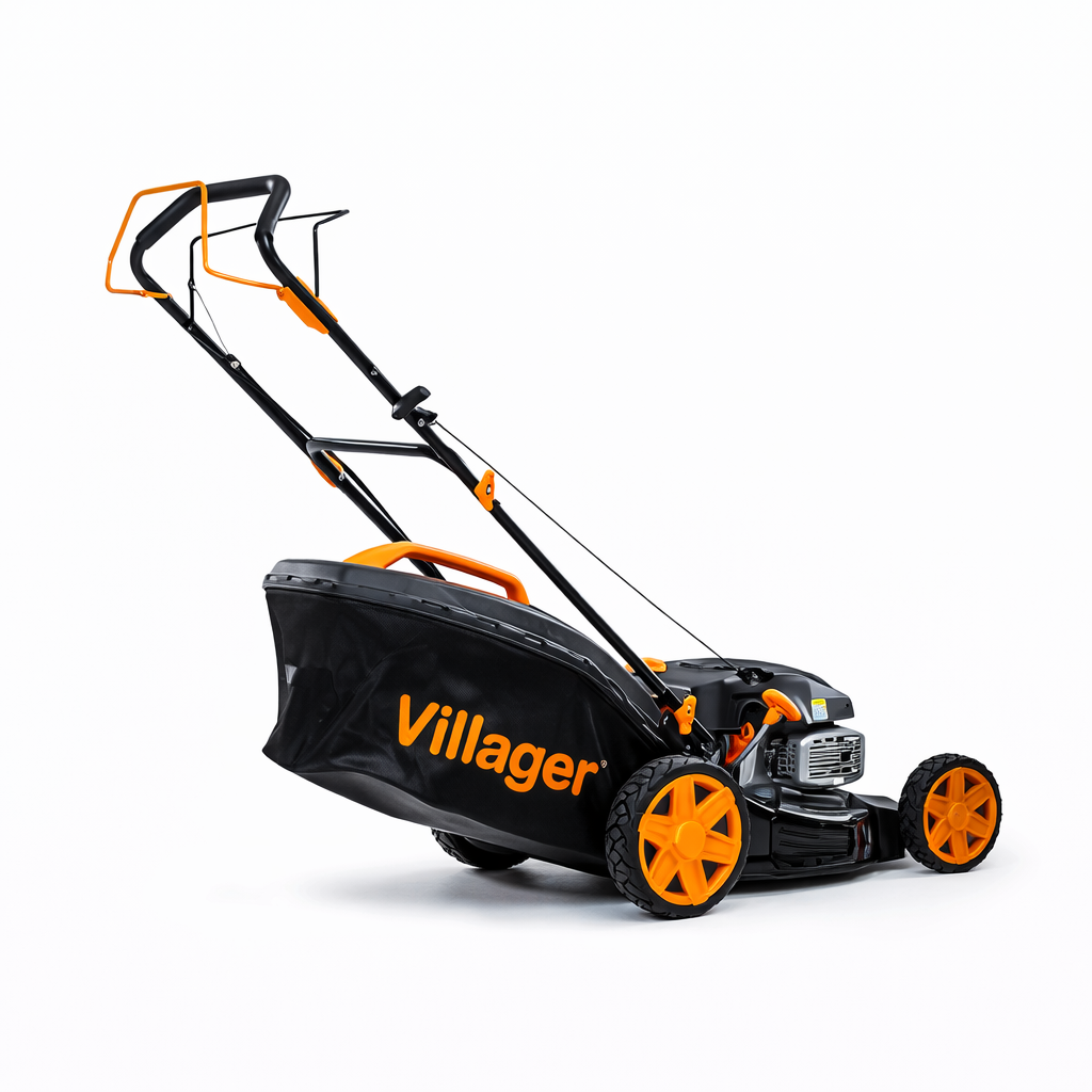 EAGLE 3111 V 3-in-1 Benzin-Rasenmäher mit Antrieb – 125 cm³ OHV, 43 cm Schnittbreite, Radantrieb – VI-088952