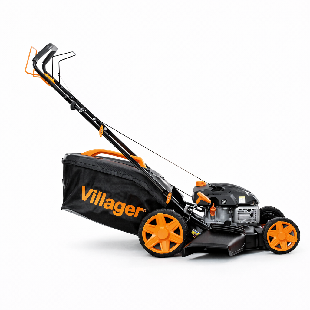 EAGLE 3111 V 3-in-1 Benzin-Rasenmäher mit Antrieb – 125 cm³ OHV, 43 cm Schnittbreite, Radantrieb – VI-088952