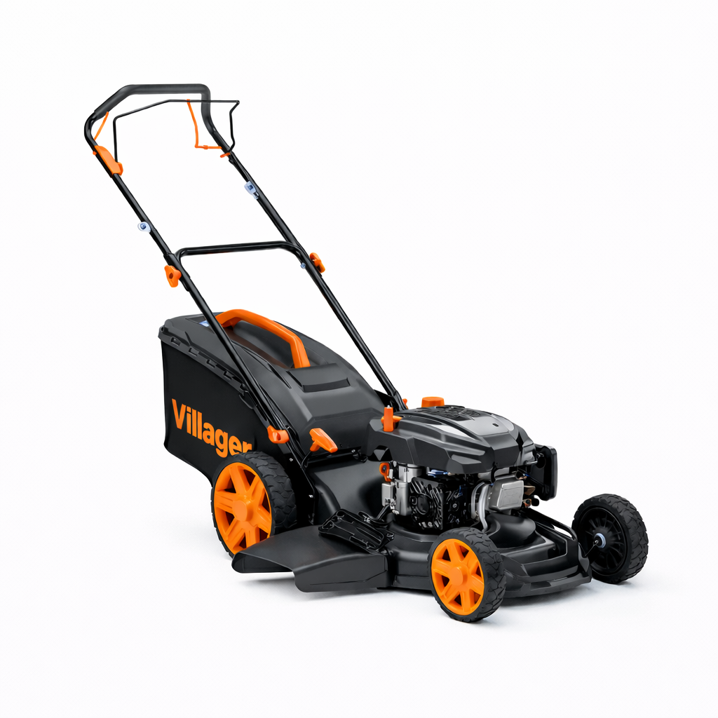 EAGLE 3111 V 3-in-1 Benzin-Rasenmäher mit Antrieb – 125 cm³ OHV, 43 cm Schnittbreite, Radantrieb – VI-088952