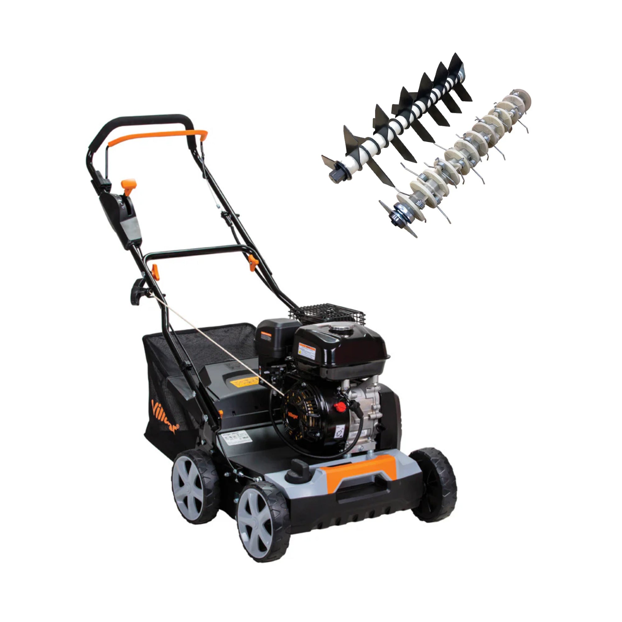 Villager VPS 290 Rasenlüfter & Vertikutierer – 212 cm³, 4-Takt-Motor, 400 mm Arbeitsbreite - VI-059464