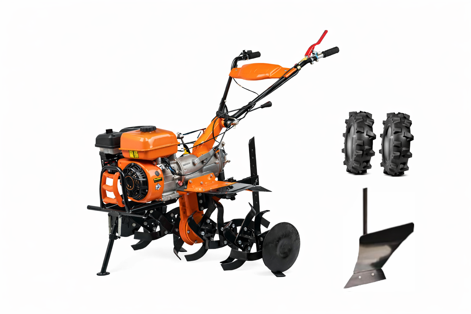 Motorhacke VTB 8422 P Gartenfräse Benzin-Bodenfräse – 850 mm Arbeitsbreite & 212 cm³ Power für kraftvolles Arbeiten im Garten - VI-076154