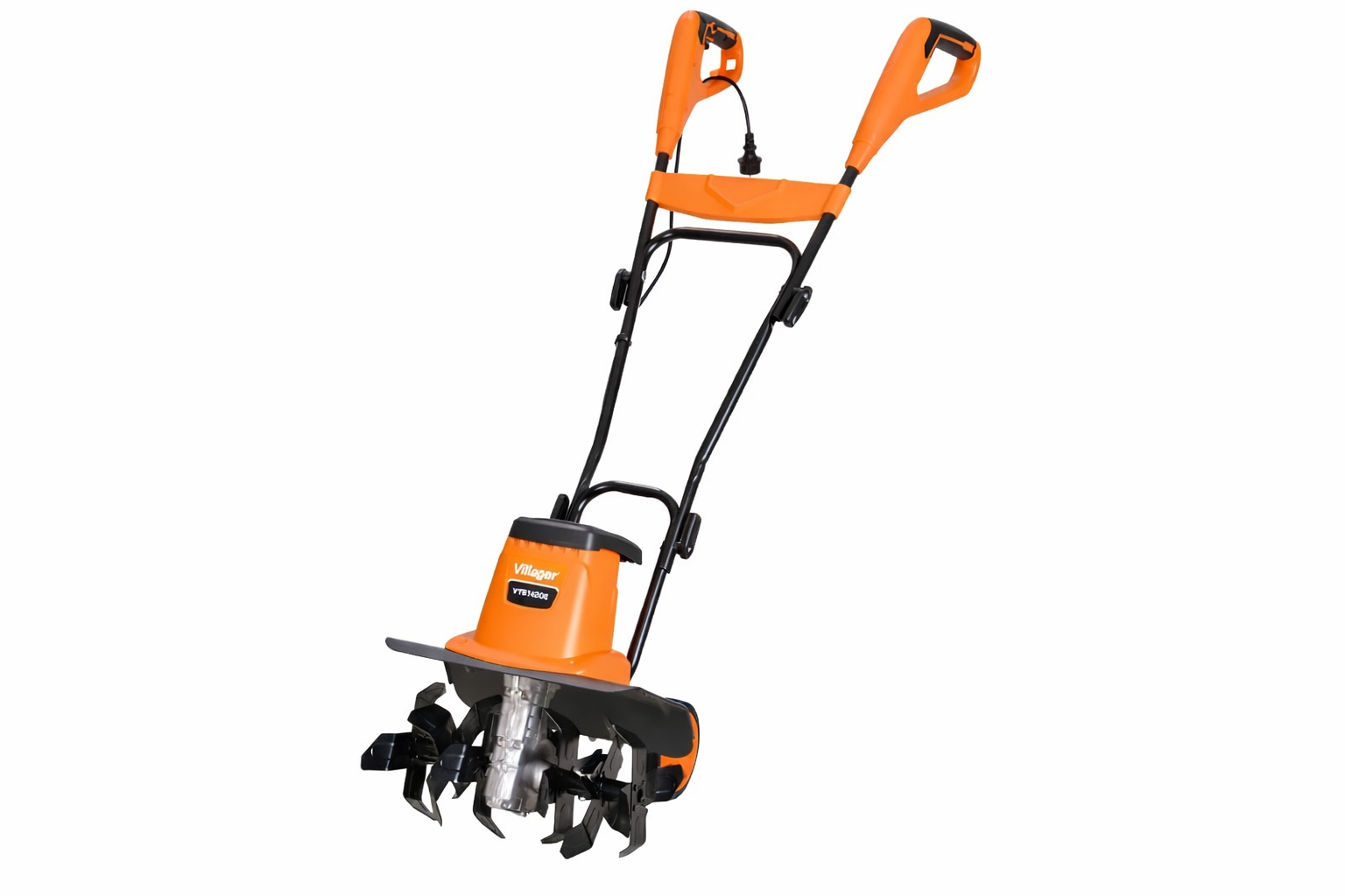 VTB 1400 E Elektro-Bodenfräse – 1400 W Kultivator mit 400 mm Arbeitsbreite & 4 Hackmessern – VI-046670