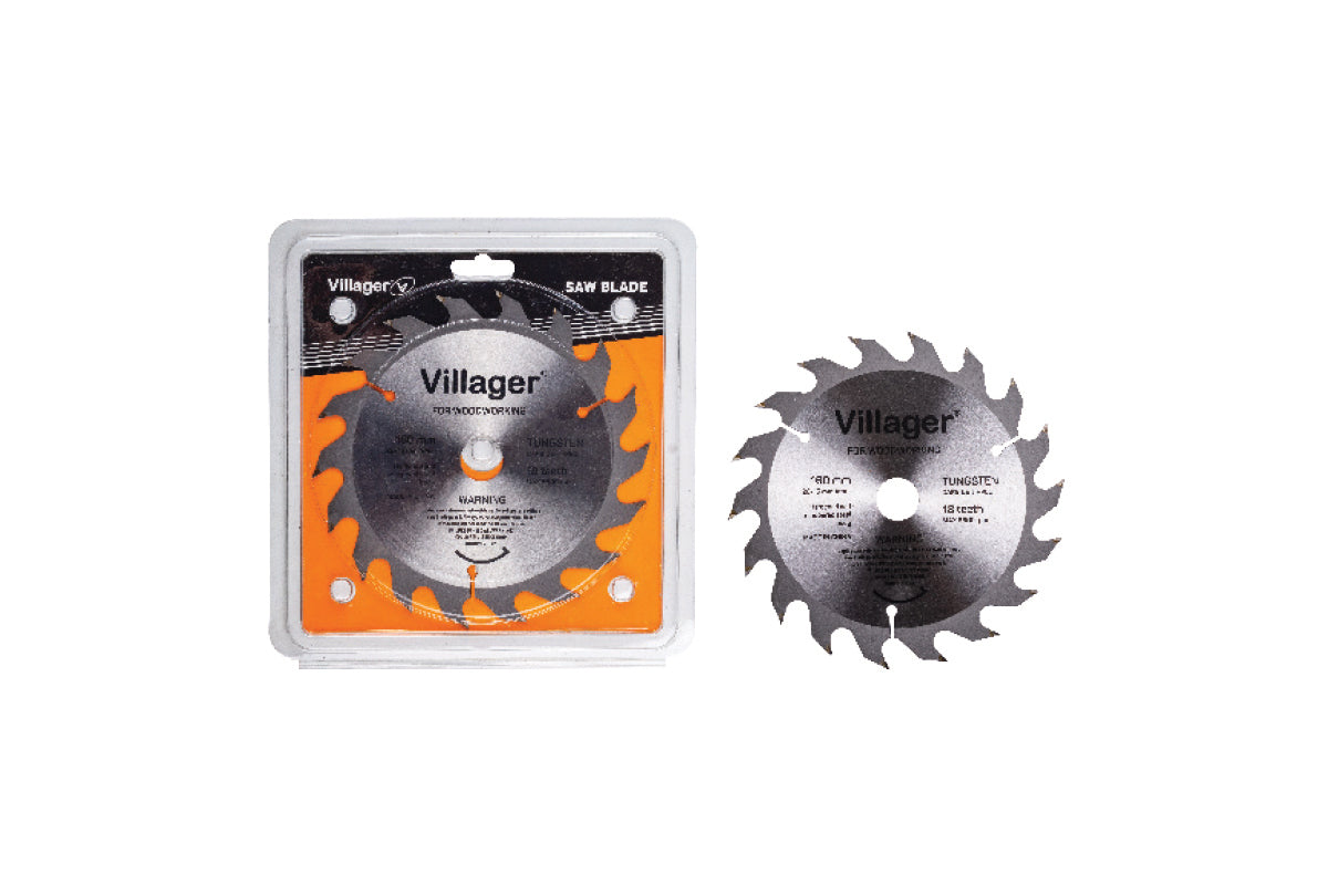 Sägeblatt Holz 160 mm - 18 Zähne - mit Reduzierring auf 16 mm - VI-033418