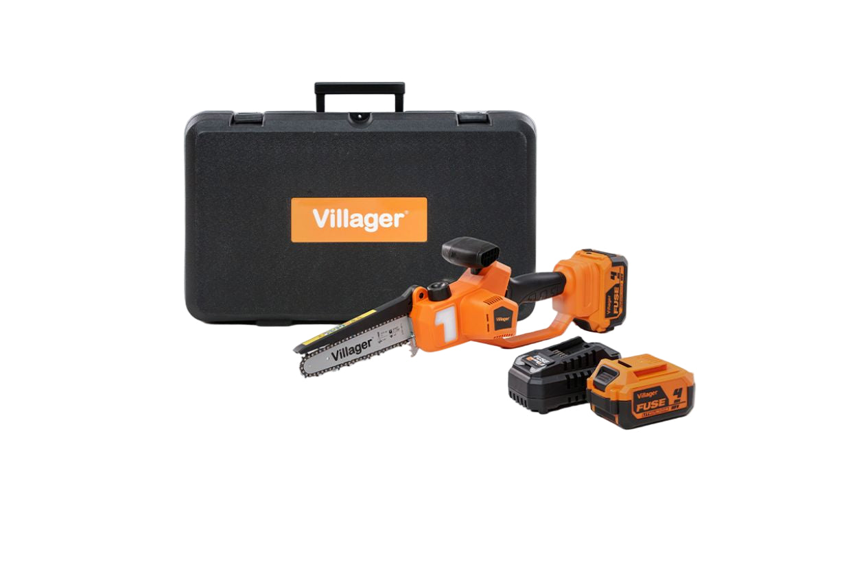 FUSE VBT 0620 - 2BSC Akku-Kettensäge (18V) – Bürstenlos, inkl. 2 x 4 Ah Akkus & Ladegerät - VI-86727