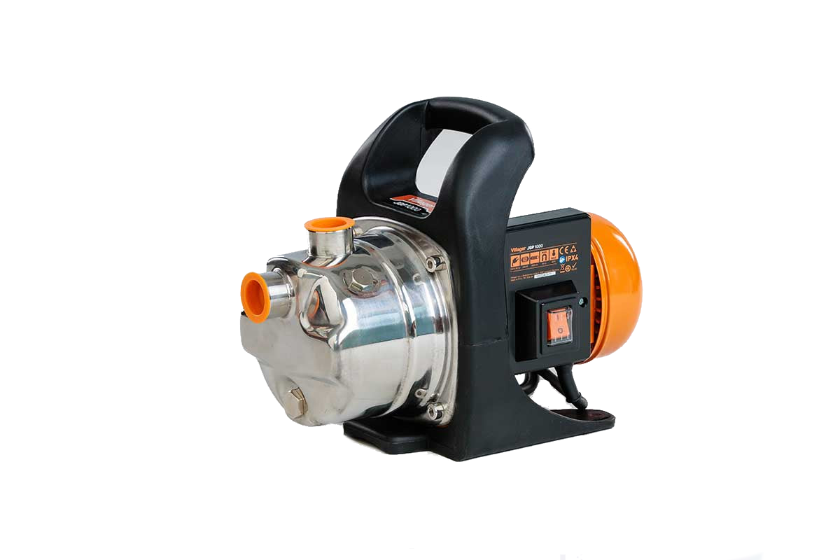 JGP 1000 – Gartenpumpe 1000 W mit 44 m Förderhöhe & Inox-Gehäuse – VI-30027