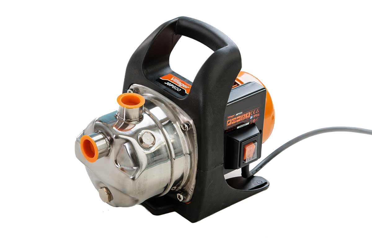 JGP 600 – Gartenpumpe 600 W mit 35 m Förderhöhe & Inox-Gehäuse – VI-33497