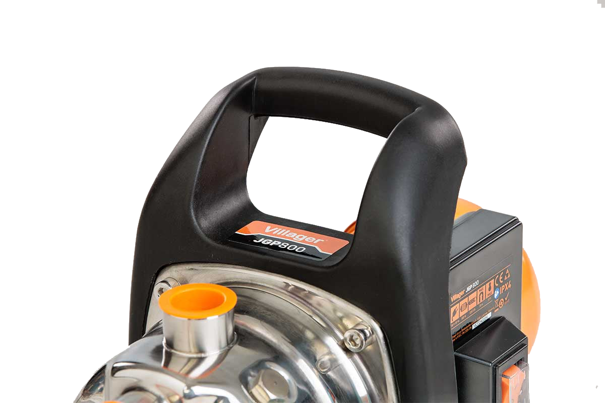 JGP 800 – Gartenpumpe 800 W mit 38 m Förderhöhe & Inox-Gehäuse – VI-33498