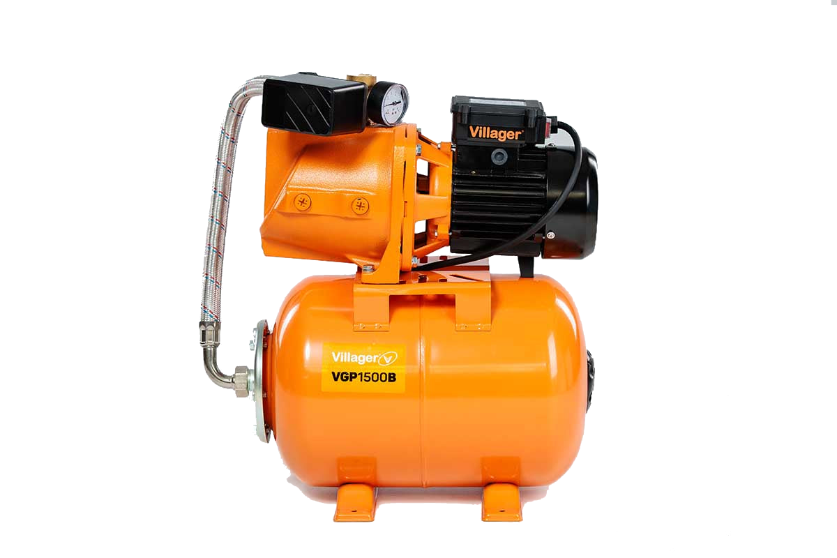 VGP 1500 B Hydropack-Pumpe – 1500 W Gartenpumpe mit 19 l Tank, 6,3 m³/h & 48 m Förderhöhe – VI-47116
