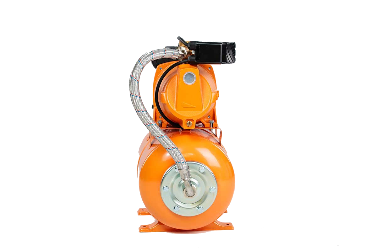 Villager Hauswasserwerk VGP 1500 B Wasserpumpe – 1500 W Gartenpumpe mit 19 l Tank, 6,3 m³/h & 48 m Förderhöhe – VI-047116