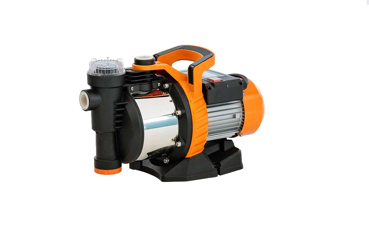 JGP 1100 F – Gartenpumpe aus Edelstahl, 1100 W, 4600 l/h Förderleistung - VI-55362