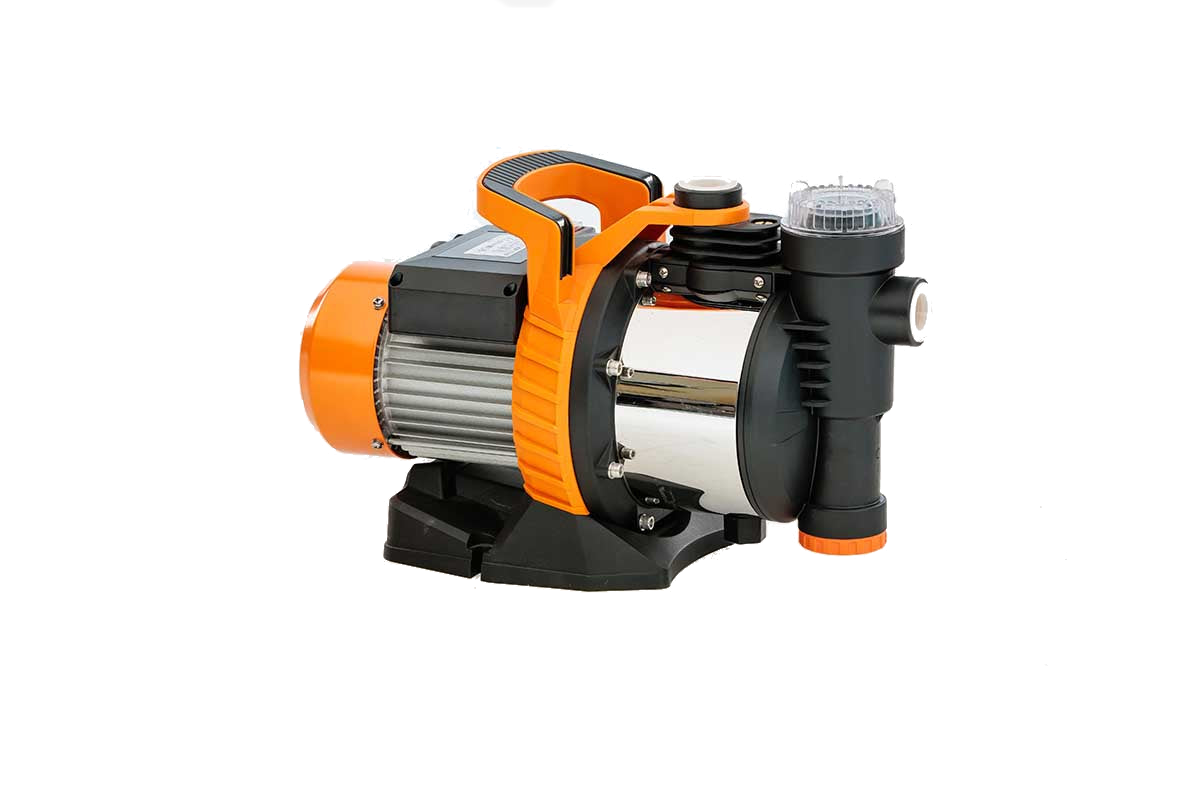 JGP 1100 F – Gartenpumpe aus Edelstahl, 1100 W, 4600 l/h Förderleistung - VI-55362