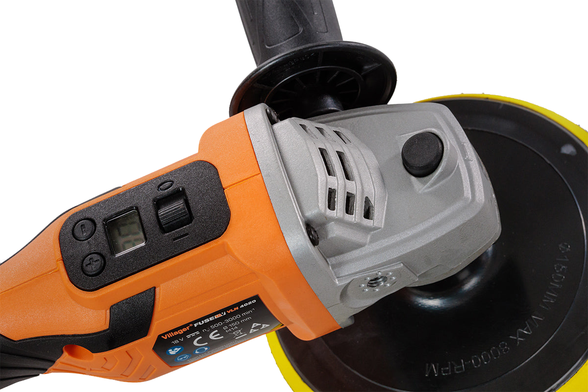 FUSE VLN 4020 Akku-Poliermaschine – kabellos, kraftvoll, professionell polieren und schleifen - VI-72744